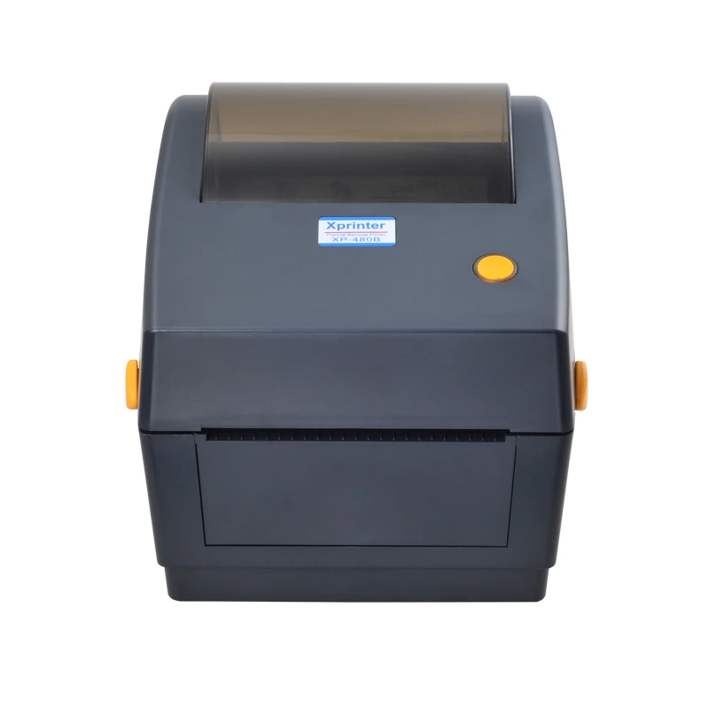Xprinter XP-480B/DT427B 110mm Adhesive Address Stickers Direct Thermal Barcode Shipping Label Printer