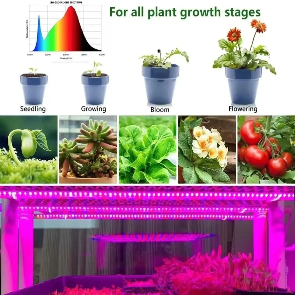 

Multi Functional LED Ambient Plant Growth Light 5 V Low-voltage Safe Touch Lighting Plant Growth Light USB Power Supply