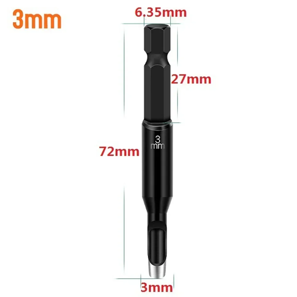 Family Repair Drilling Bits Modeling Hobby Crafts Punching 72mm Carbon Steel Electric Machine Hex Shank Adapter