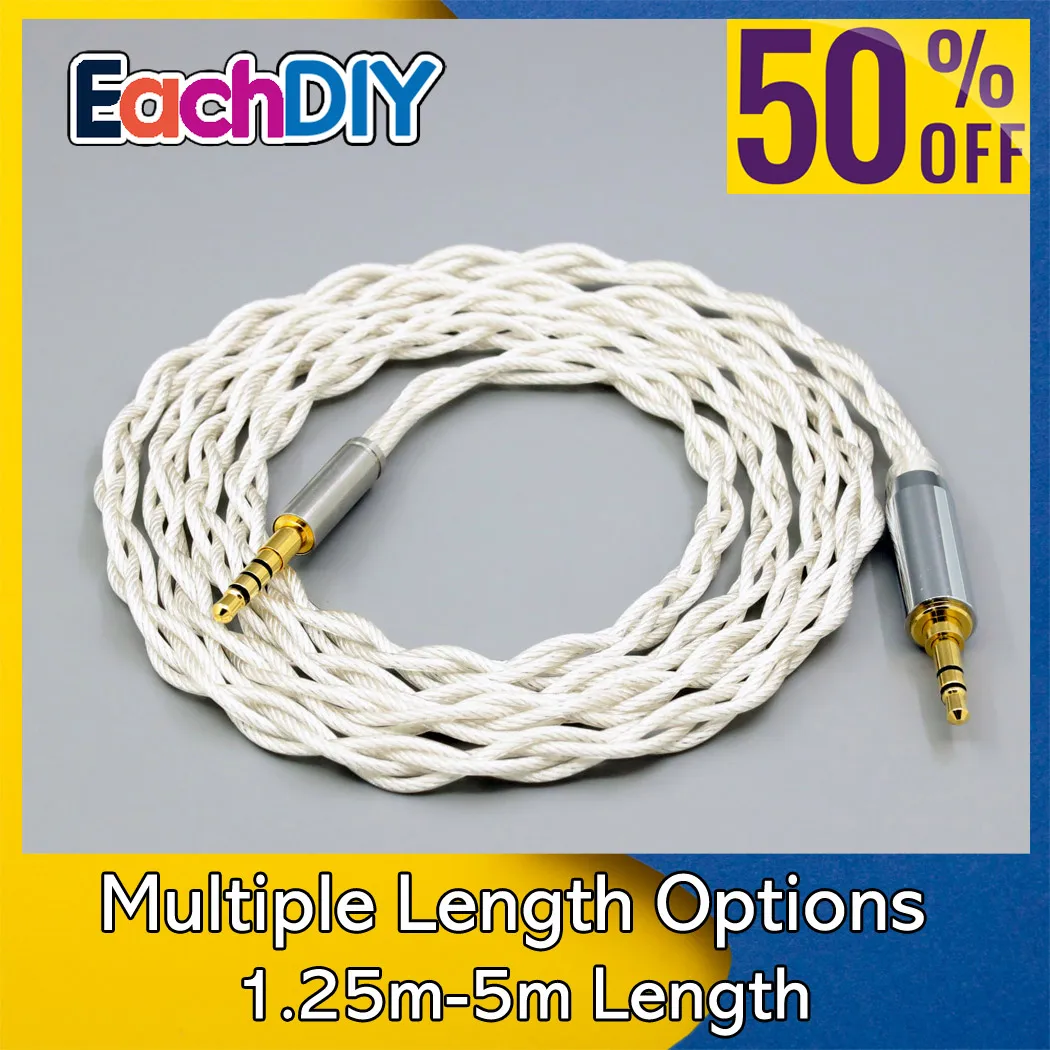 

Посеребренный кабель для наушников Graphene 7N OCC Type2 для Denon AH-mm400 AH-mm300 mm200 Beats solo2 solo3 SHP9500 LN008232