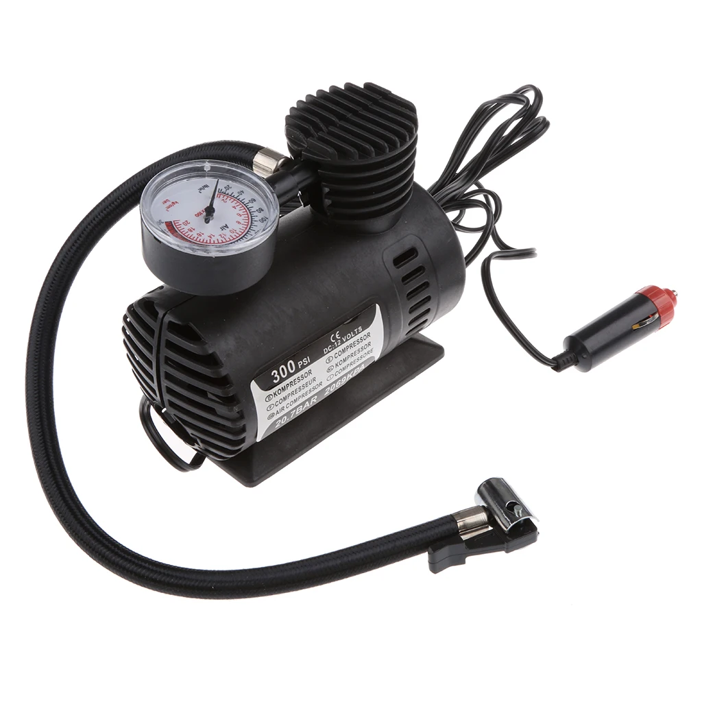 

Air Compressor Tire Air Inflator Pump Car Powered Portable