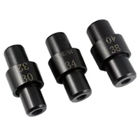 Kit de herramientas para conductor de sello de horquilla de bicicleta, herramienta de instalación de sello de horquilla para herramienta de suspensión de doble cabezal de diámetro de tubería de 32/34/35/36/38/40mm