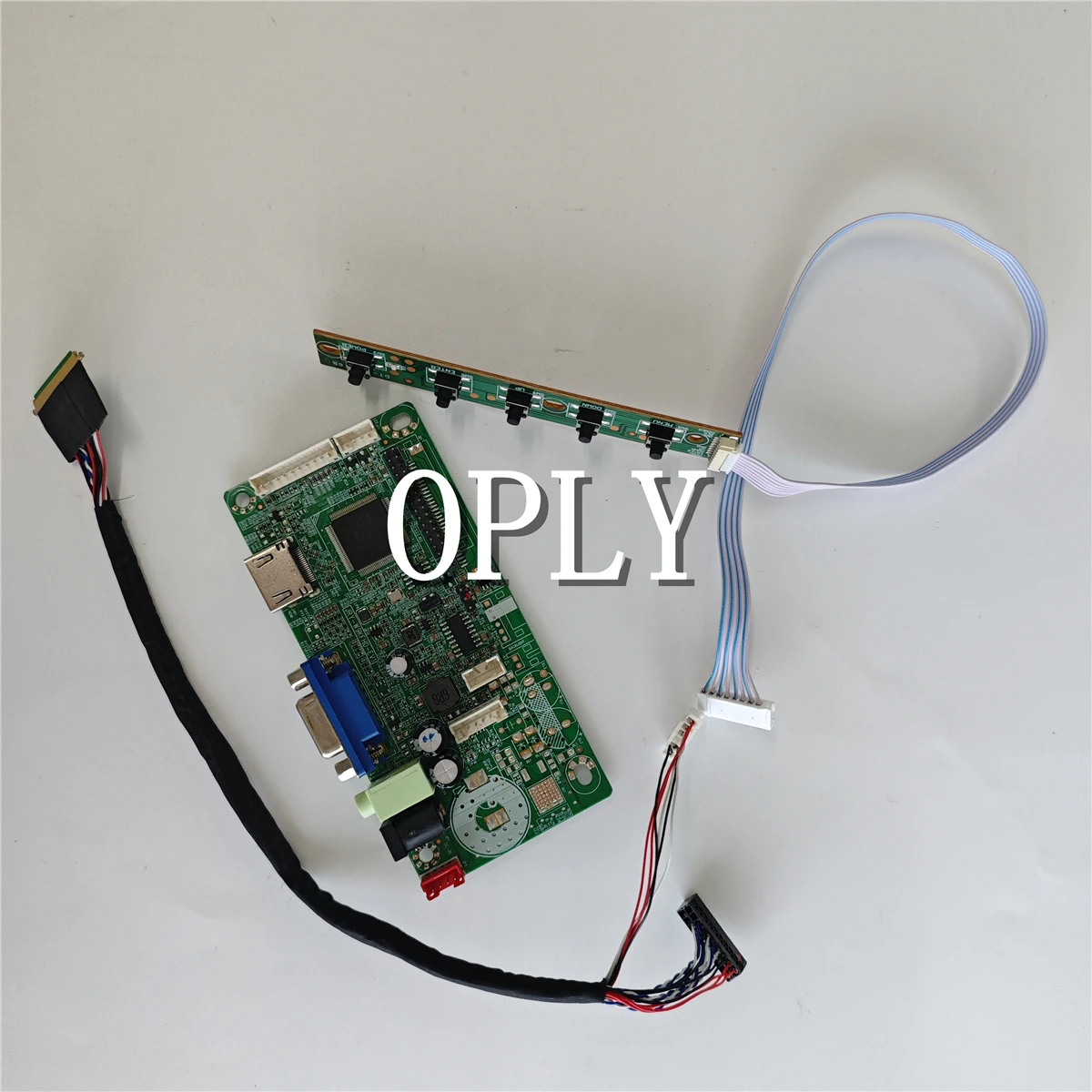 

Kit work for B116XW03 V1 B116XW03 V0 B116XW02 V1 B116XW02 V0 11.6" 1366x768 LCD Panel 58C Controller board HDMI-Compatible VGA