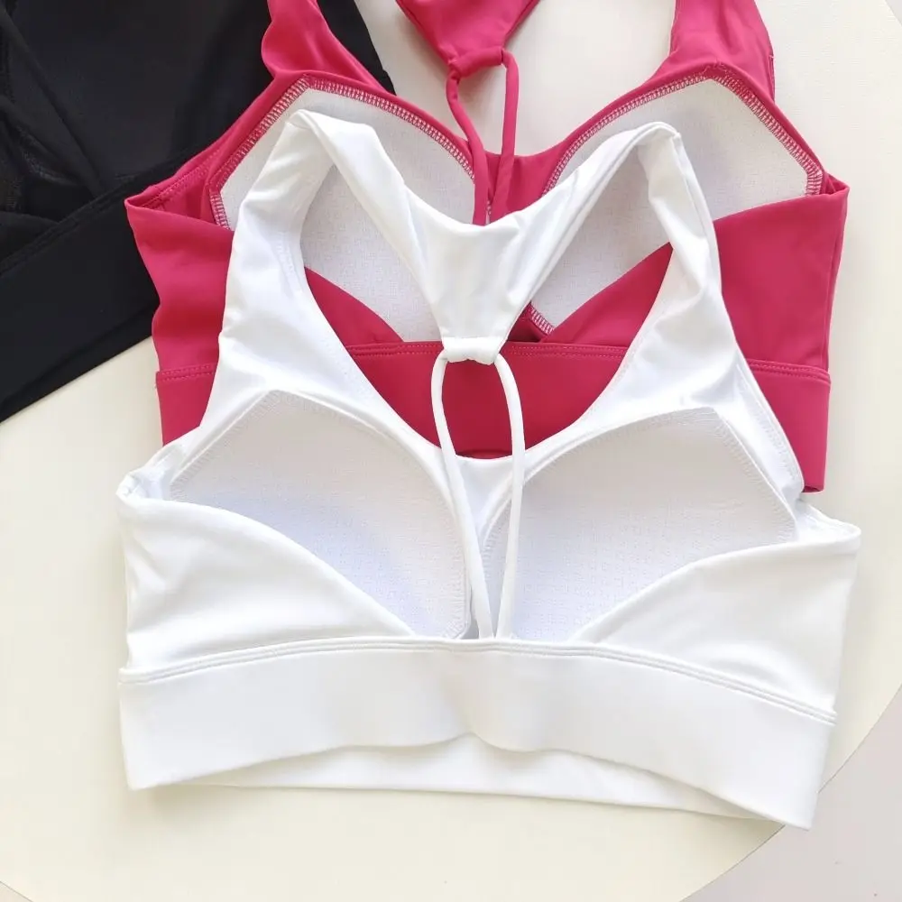 Quick-Drying Sports Bra Shock-Proof Back Design Yoga Fitness Bra High-Intensity Support Anti-Sagging Support Yoga Vest
