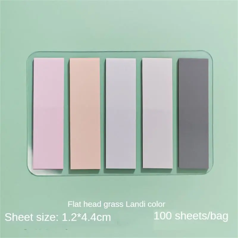 Fluorescentie Kleur Zelfklevend Memo Pad Sticky Notes Bookmark Point It Marker Memo Sticker Papier Kantoor Schoolbenodigdheden