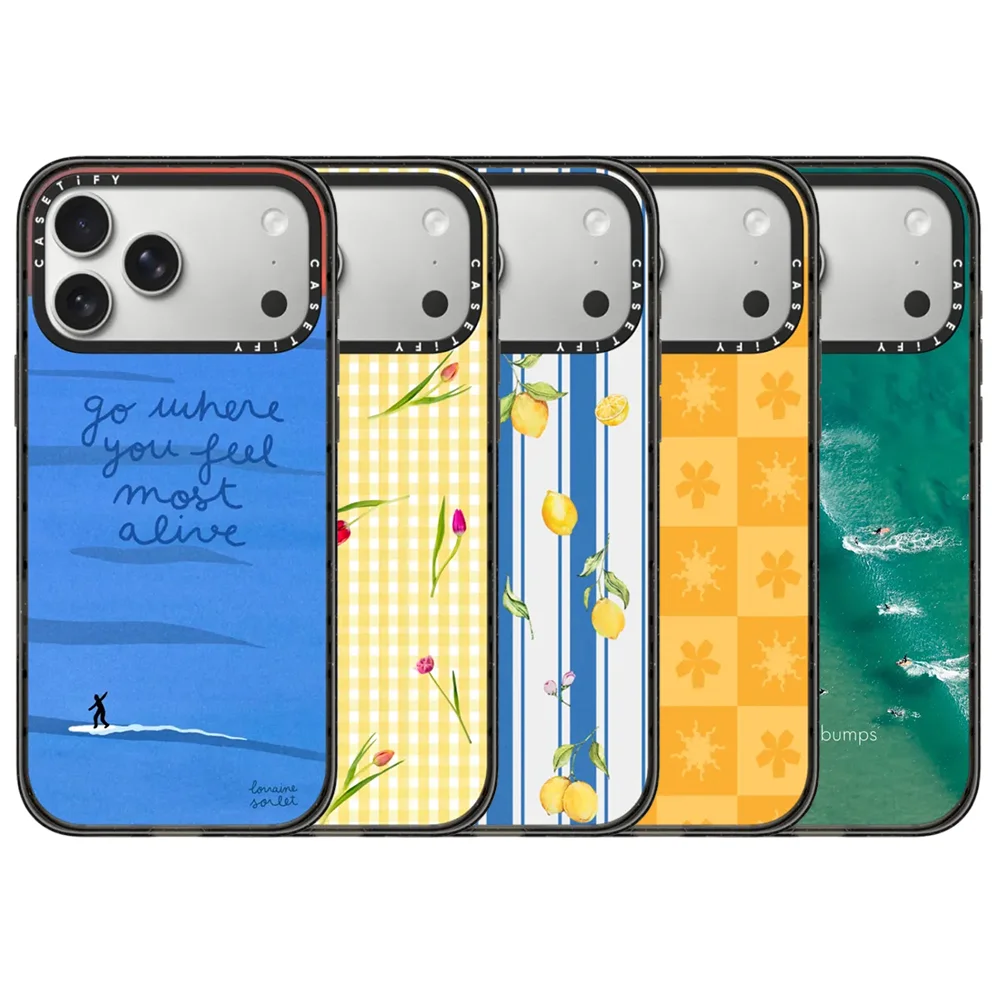 

CASETiFY Summer Collection Fresh and Healing Magnetic Drop-proof Case for iPhone 13 14 15 17 16 Pro Max Air Plus Protect Cover