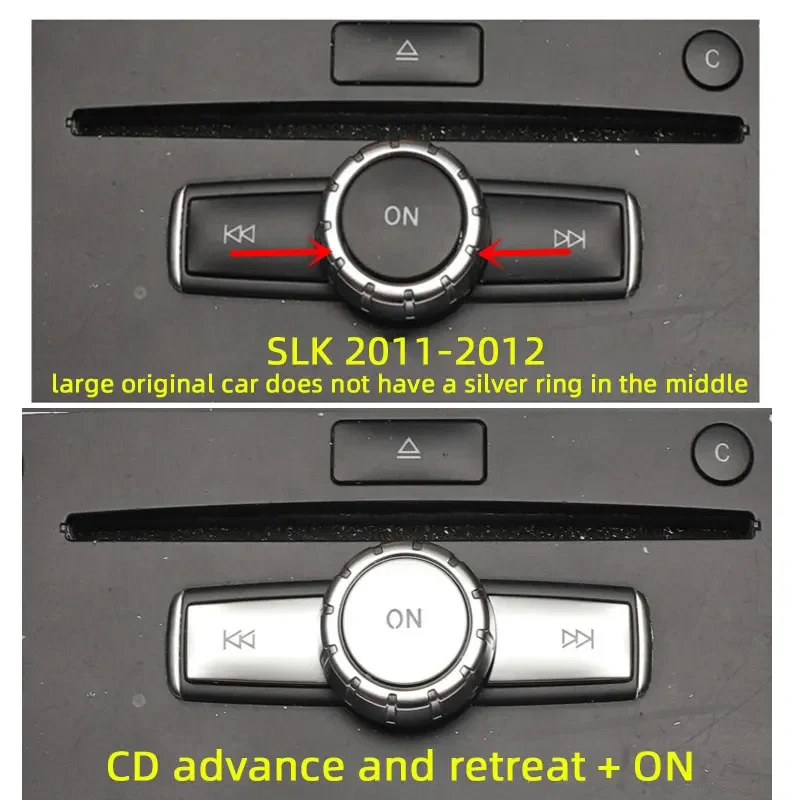 For Mercedes Benz SLK R172 SLK200 SLK250 SLK350,Center Console CD Number Multimedia ON Switch Steering Wheel Lift Window Button