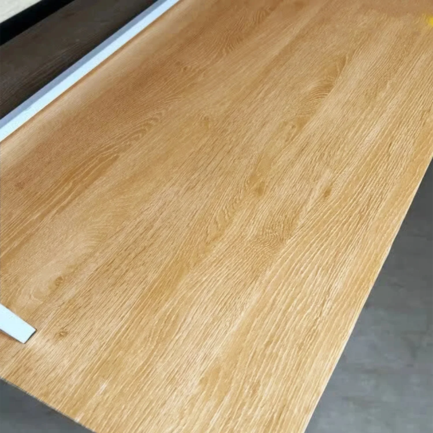 PVC Oil-proof Wood Grain Sticker Self-adhesive Wallpaper for Kitchen Countertop, Furniture, Cabinet, Table, Wall Renovation, 1 R