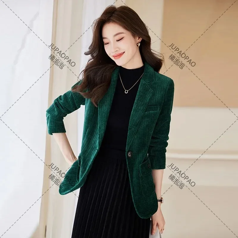 

Suit Coat Women's Autumn And Winter 2024 New Fashionable And Foreign Style Slim Fit Versatile Casual Small Suit