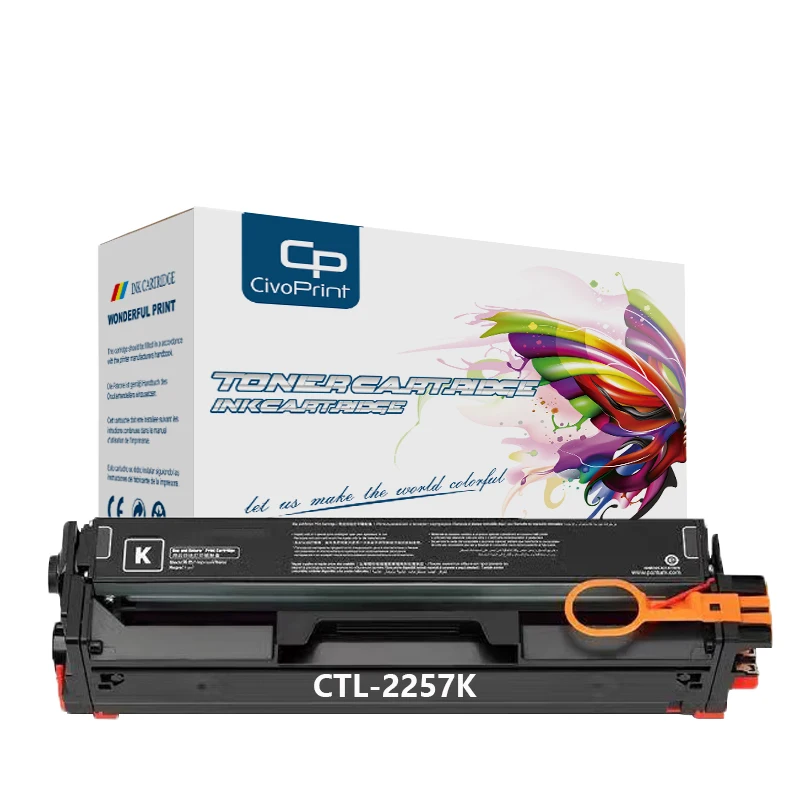 

Replacement CTL-2257K CMY Toner Cartridge FOR Pantum CP2257DN CM2277ADN Color MFP Laser Printer