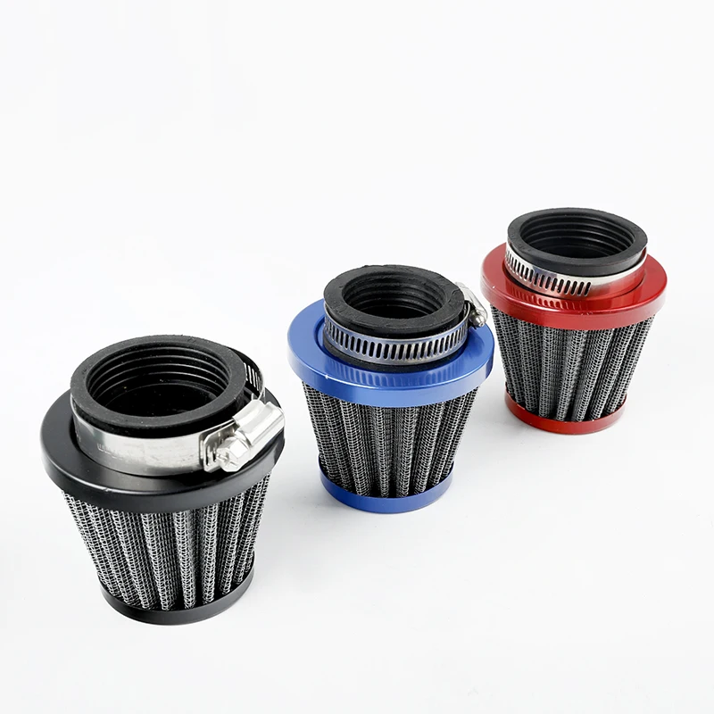 35mm 38mm 42mm 45mm Air Filter Clearner For Gas Motorized Bicycle Push Mini Moto Pocket Bike ATV Quad 4 Wheeler Motorcycle Parts