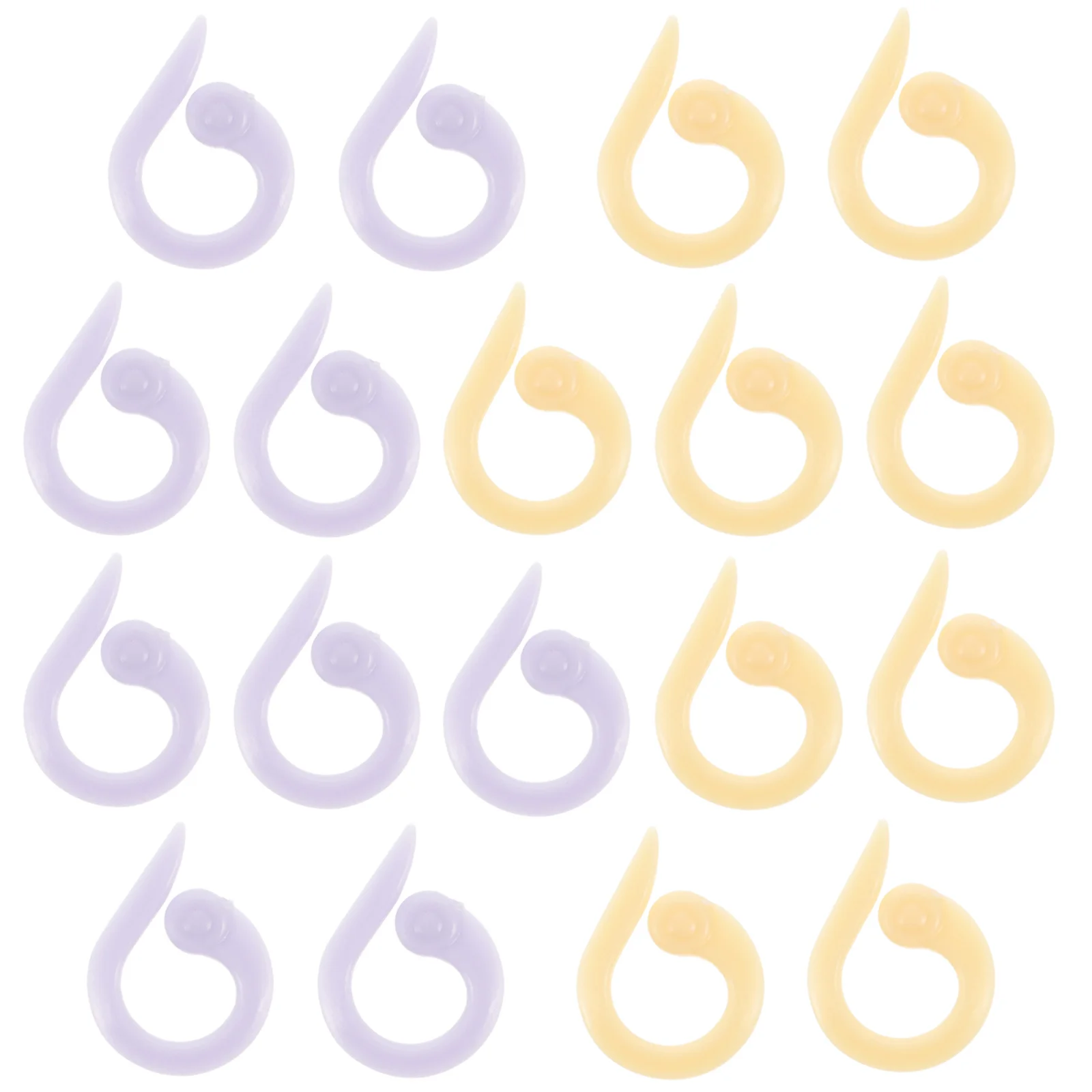 

20Pcs Stitch Markers for Knitting and Crocheting DIY Craft Tools Compact Easy to Use Stitch Markers for Knitting and Crocheting