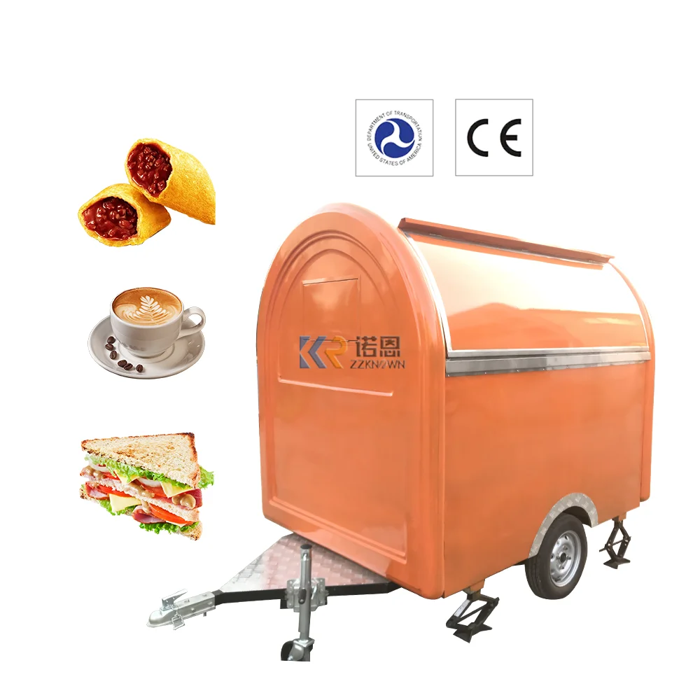 

CE Recommend Stainless Steel Van Food Cart Fully Kitchen Equipments