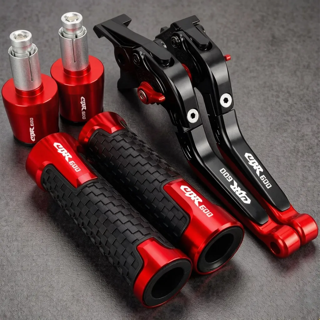 

For Honda CBR600 F2 F3 F4 F4i 1991-2007 Motorcycle Clutch Lever Brake Levers Moto Handlebar Handle Hand Grips Ends Cap
