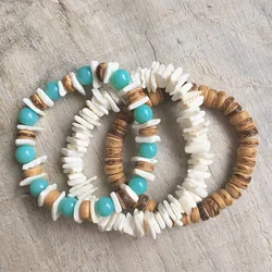 Bracelet stack Boho bracelet stack beach jewellery stacking bracelets Mens boho bracelets Bracelet Hematite Bracelet