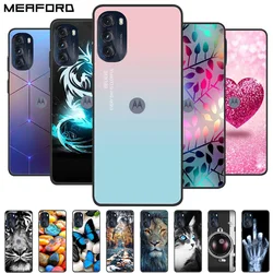 For Motorola Moto G 5G 2022 Case Shockproof Soft TPU Silicone Wolf Lions Phone Cover for Moto G 5G 2022 Cases Paint Fundas Coque