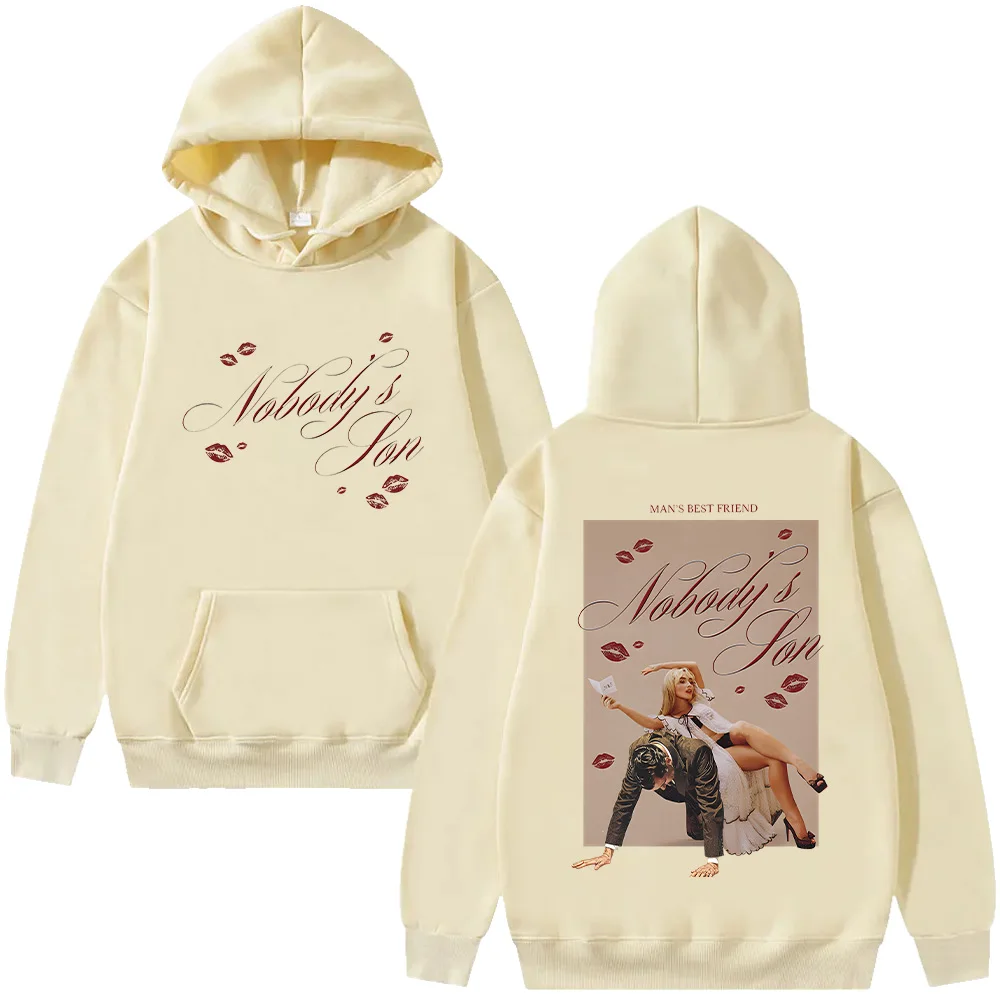 ألبوم سابرينا كاربنتر أفضل صديق للرجال هوديس لا أحد الابن بلوزات جرافيك جديدة للجنسين Harajuku موضة خريف غير رسمية هودي