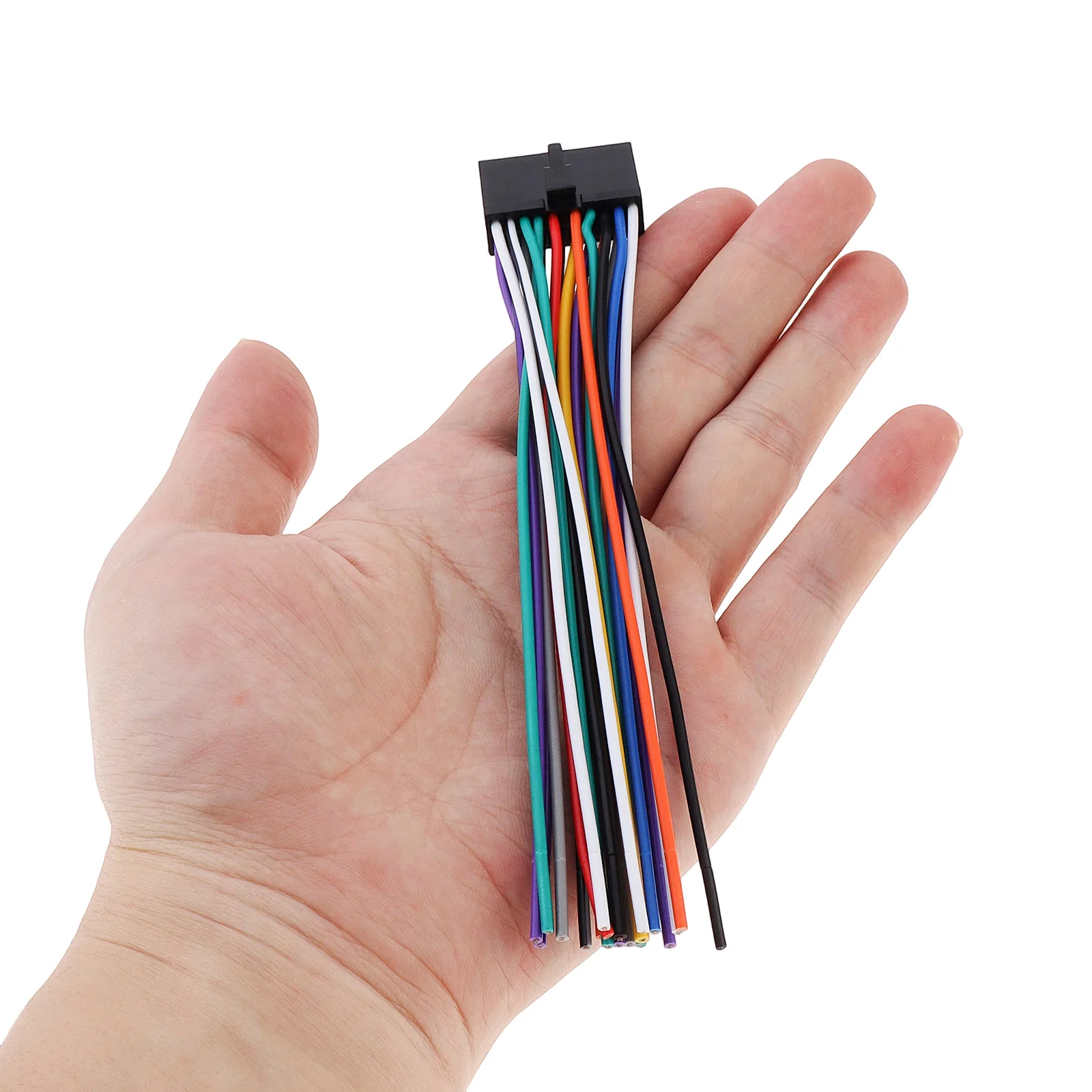 12V 20pin Car CD / DVD Radio Stereo Wire Harness Cable Cord Connector Adapter Fit for Dual XDVD156BT / XDVD176BT / XDVD276BT