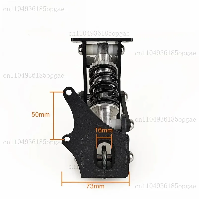 Customized Spring Shock Absorption Suspension Bracket For Single Axle Electric Hub Wheel Hoverboard Motor