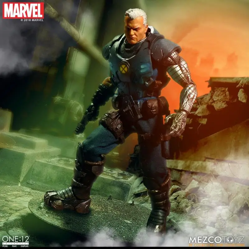 โมเดลของสะสม Mezco ONE:12 รุ่น Cable ของแท้ ประกอบเอง ของเล่นสะสม ของขวัญ