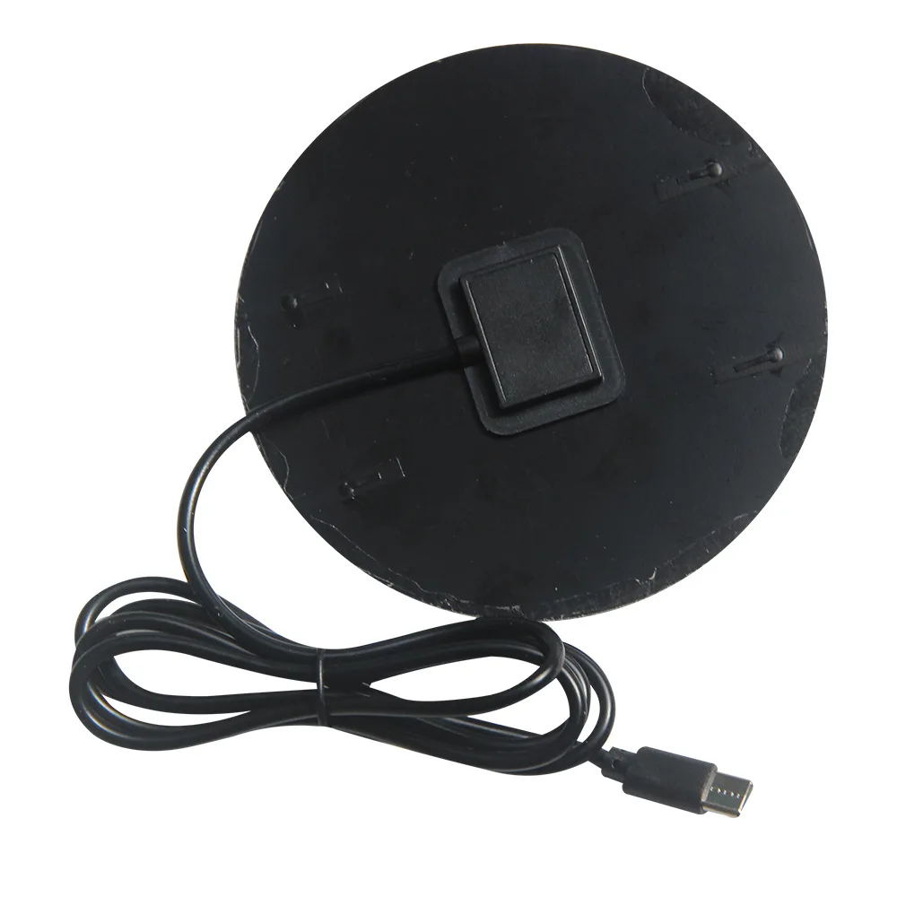 5W 5V Round Solar Panel 110MM with Type-C Output Monocrystalline Solar Cells Solar Charger Garden Light Circular Toys