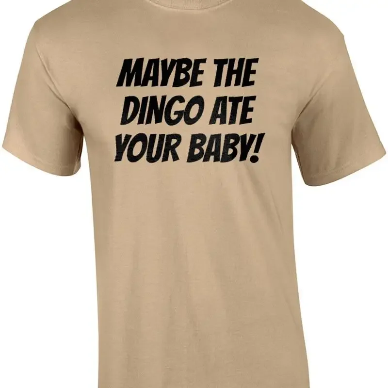 Maybe the dingo ate your baby - Elaine quote - funny Seinfeld 80's t-shirt