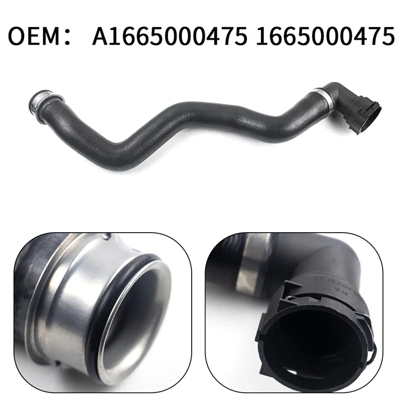 Rubber Coolant Hose A1665000475 1665000475 For Benz GL-CLASS (X166) GLE (W166) GLS (X166) M-CLASS (W166)