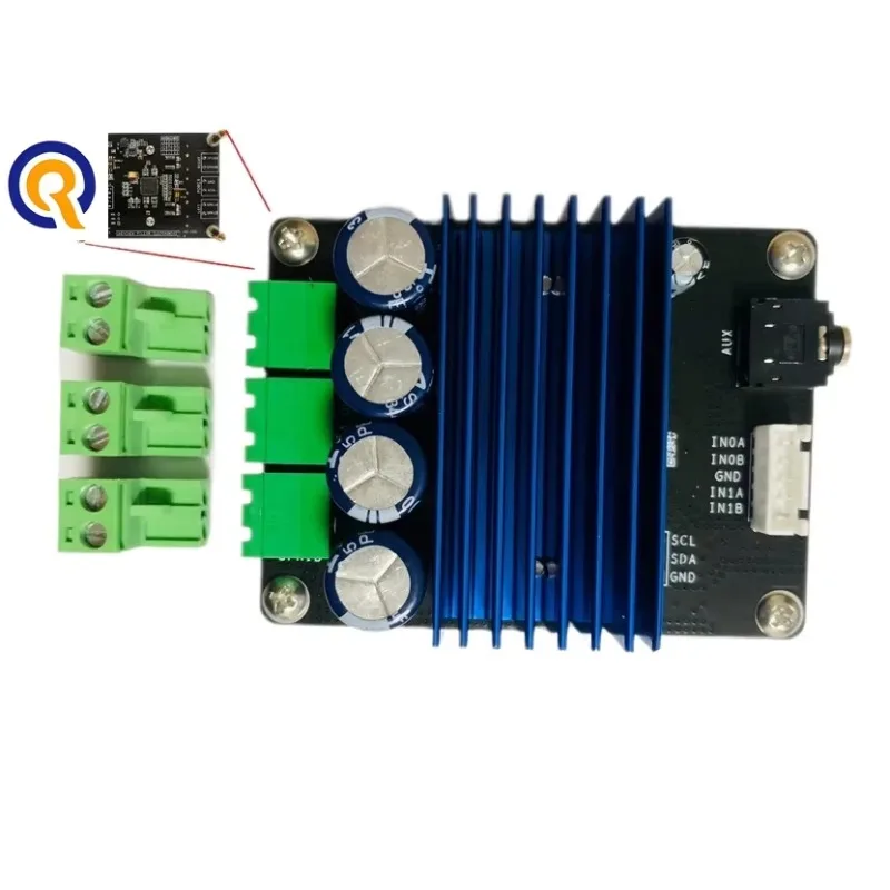 SmCpHigh Quality HIFI Digital Amplifier CLASSD Board MERUS MA12070 2X80W V1.6