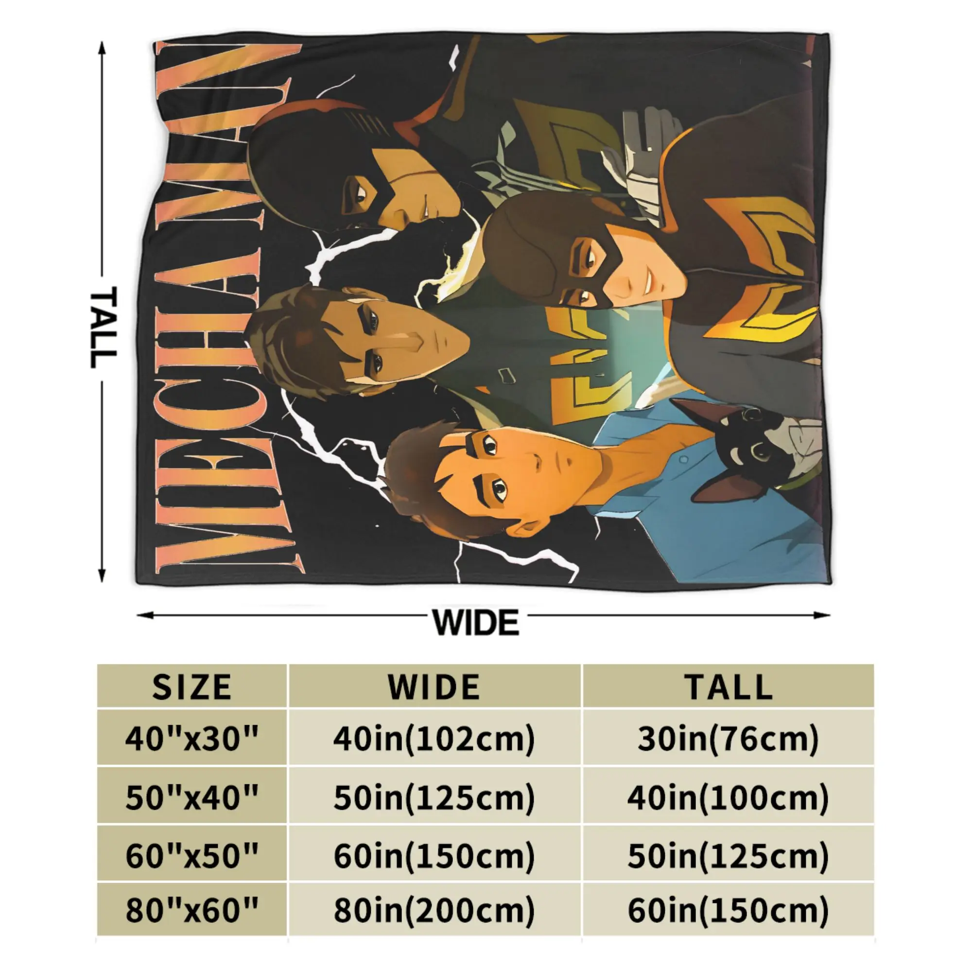 إرسال لعبة بطانية Mecha الرجال روبرت سوبر لينة مريحة أفخم رمي بطانية للأطفال الكبار غرفة نوم الفانيلا المفرش #6