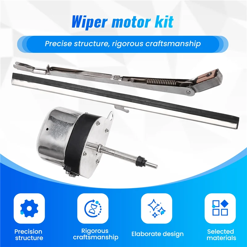 

A73X-универсальный комплект двигателя стеклоочистителя, подходящий для Chevy Jeep Vintage Classic Car S6558BK