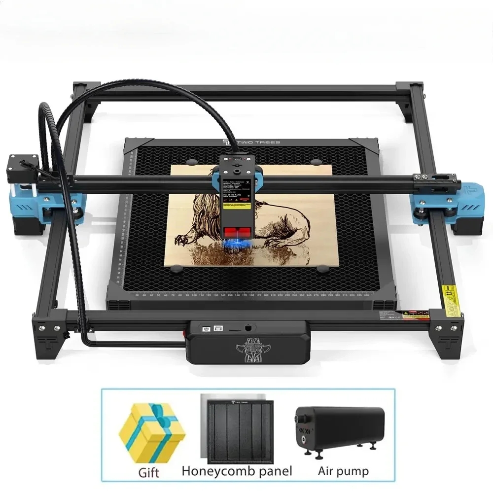 

TwoTrees TTS-20 Pro Metal LASE Engraving Machine LASE Cutting Machine For Cutting Acrylic Plywood Leather MDF LASE Engraver