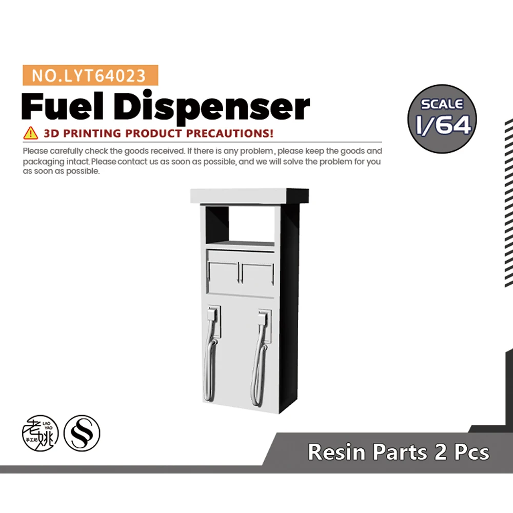 Yao's Studio LYT023 1/64 1/72 1/76 1/87 Fuel Dispenser 1/100 1/120 1/144 1/220 1/160