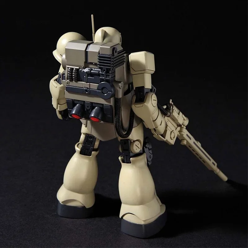 Bandai Echte Gundam Modell Kit Anime Figur HGUC Zaku ICH Sniper Typ Sammlung Gunpla Anime Action Figure Spielzeug für Kinder