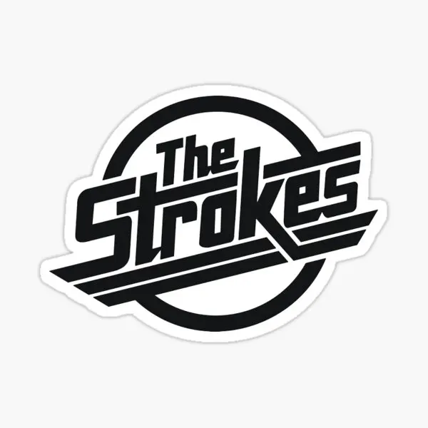 The Strokes Logo  5PCS Stickers for Luggage Living Room Bumper Water Bottles Home Funny Car Laptop Anime Stickers Window Print