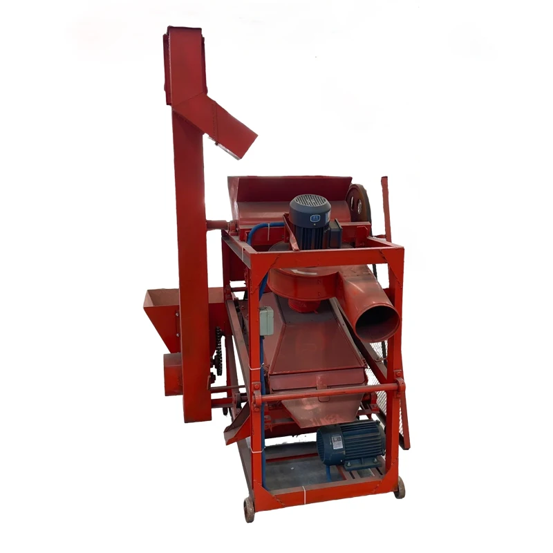 Automatic Feeding And Re-dust Removal Of Medium-sized Automatic Peanut Shelling Machine With Engine Function High Efficiency