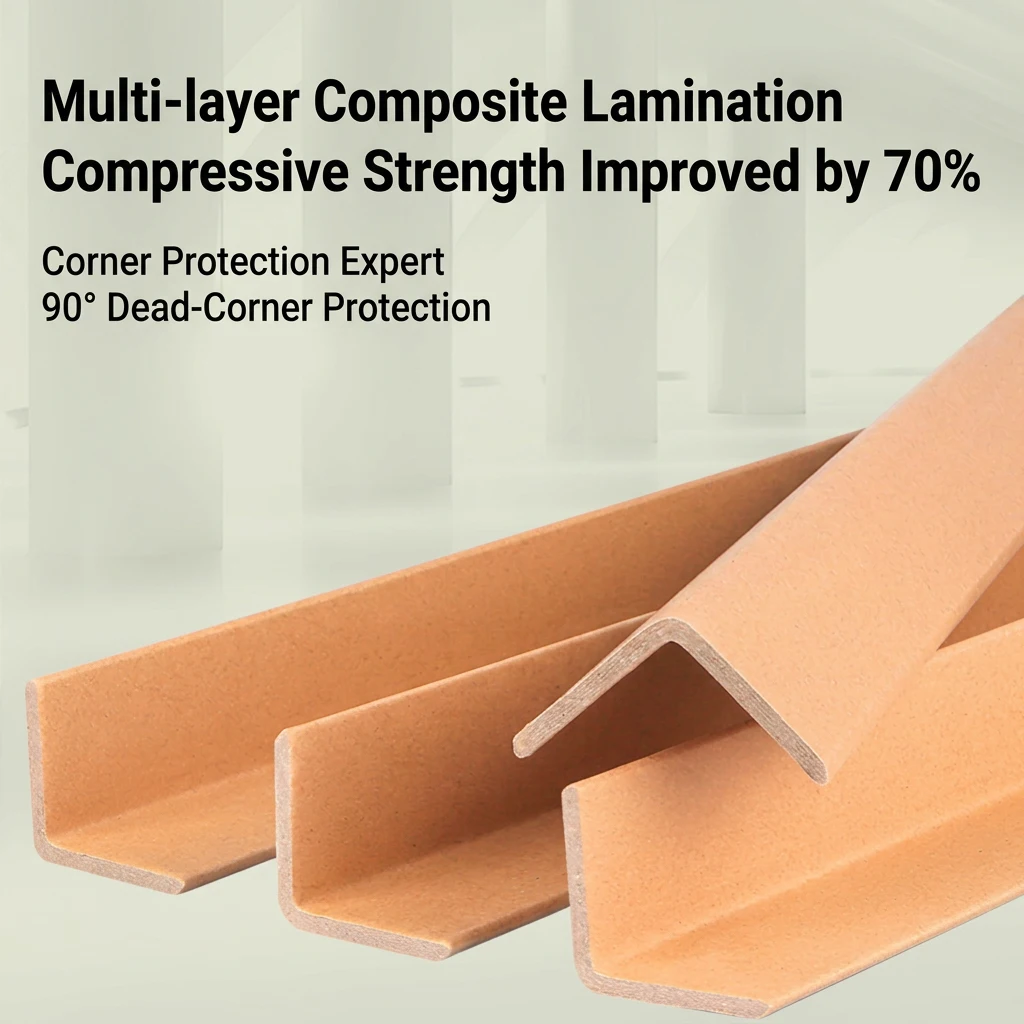 Paper Corner Protector L-Shape Angle Board for Pallet Shipping and Box Edge Protection