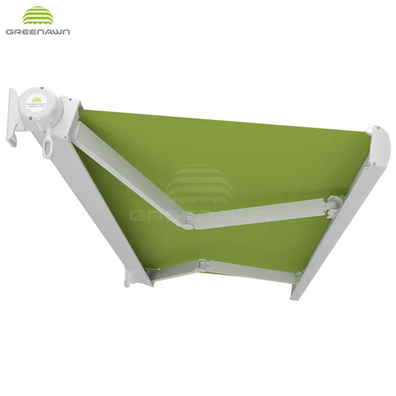 Outdoor Waterproof Retractable Awning Full Box Aluminum Parts Durable Sun Shade Canopy System for Patio Garden Terrace