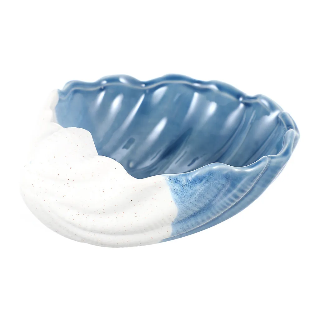 

Jewelry Storage Plate Ceramic Ring Holder Dish Chic Trinket Tray for Necklace Bracelet Display Desktop Decoration Photo Prop