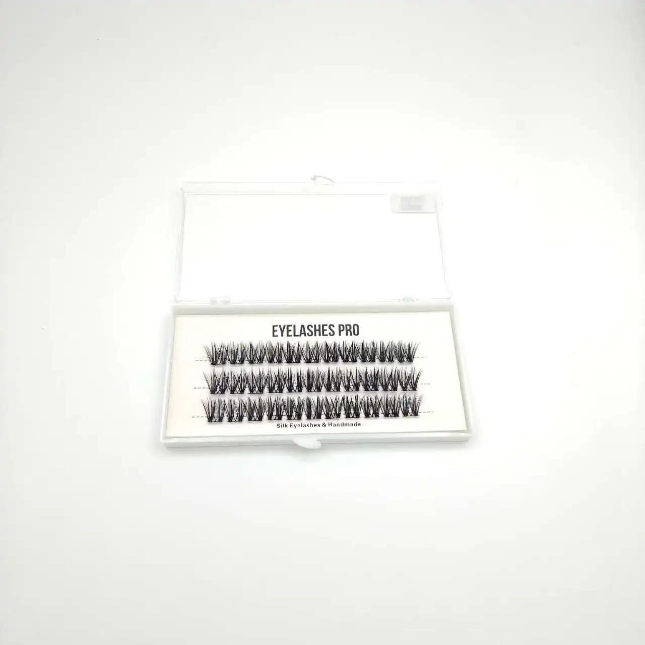 Z005 DIY Hand Made Eyelash Extension Segmented Flase Lashes Dramatic Lash Bundles Soft Ribbon Strip Eyelashes Makeup Lashes NEW