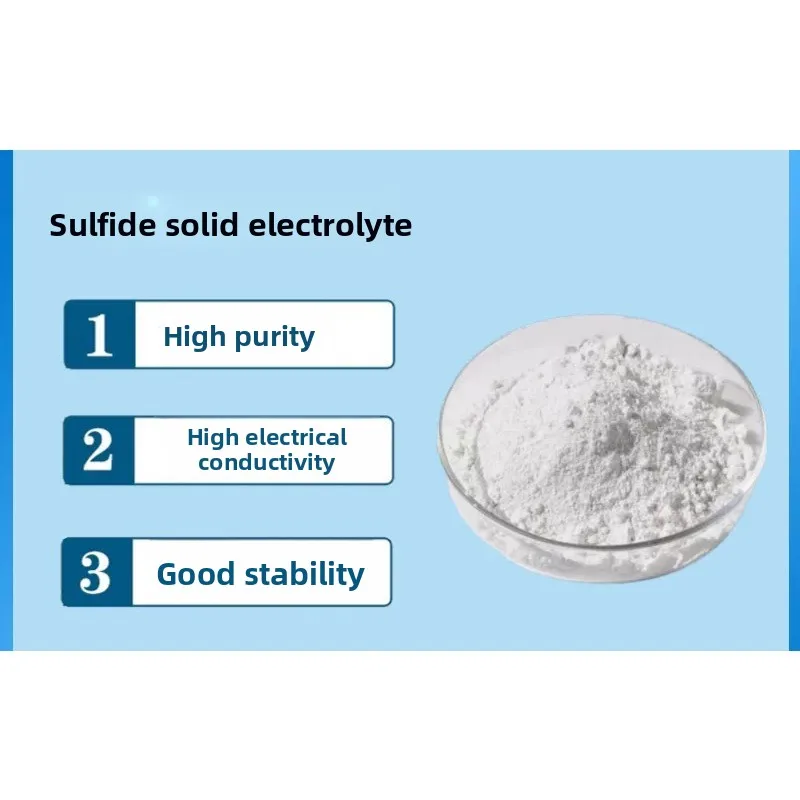 LPSCl Li₅.₅PS₄.₅Cl₁.₅ Sulfide Solid Electrolyte Powder 1μm for Lab Research