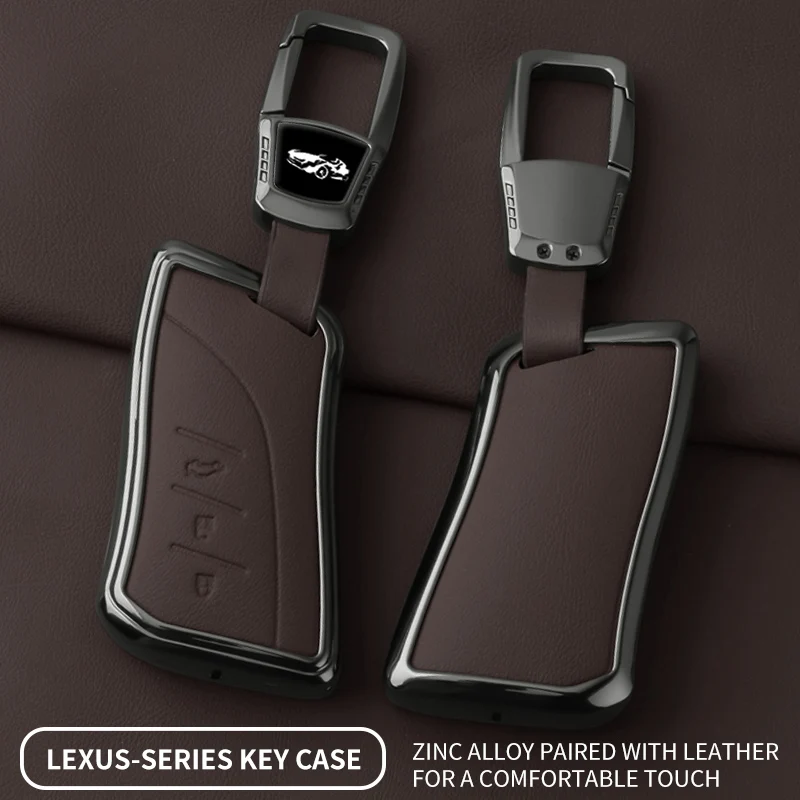 Autoschlüssel-Schutzhülle Schlüsselanhänger für Lexus ES LS NX RX UX TX GX RZ LX 250 250h 300h 300e 350 450h 500 550 – Detail 10