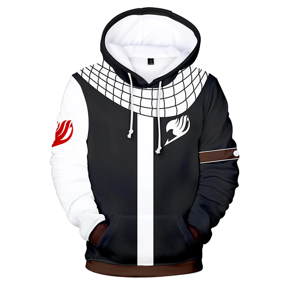 Natsu Cosplay Role Play Hoodie Roupas para homens, Anime Fairy Tail Costume, Adulto Masculino Fantasia Fancy Dress Up Roupas de festa