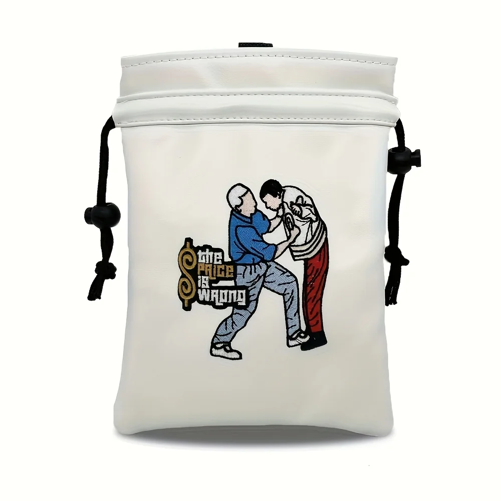 1pc Golf Valuable Item Bag, Sealed with a Drawstring. This Portable Packaging Bag Is Perfect for Holding Golf Balls