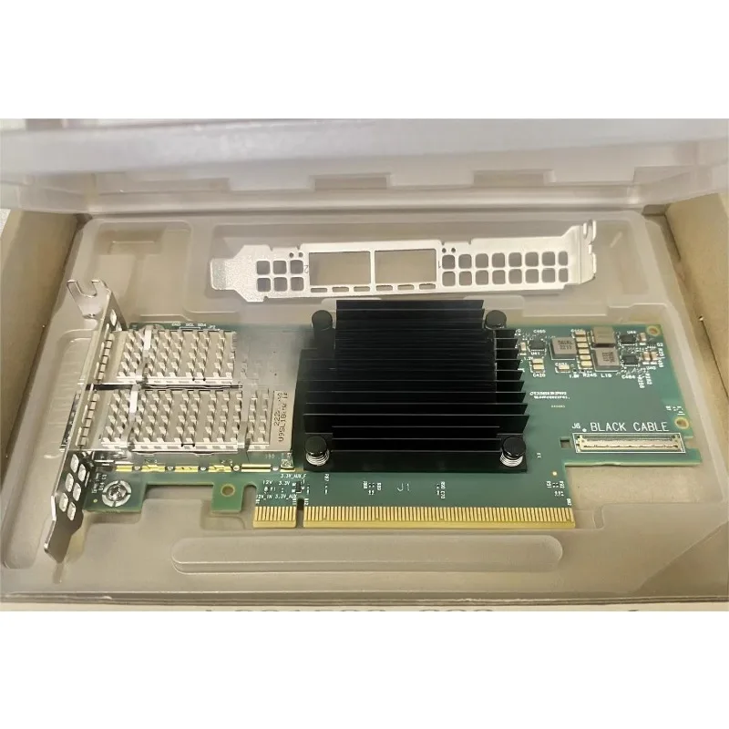 

Запчасти для оригинального Melos MCX653106A-ECAT ConnectX-6 HDR EDR IB 10-гигабитная сетевая интерфейсная карта 100G