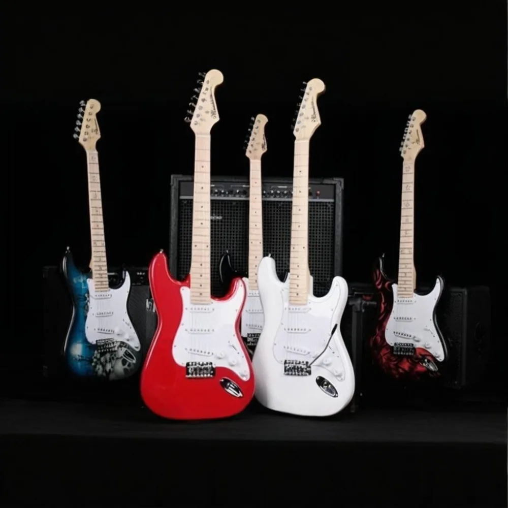 39-inch Wooden Electric Guitars Beginners Performance 22 Frets Electric Guitars 6-string High Quality Electric Instrument