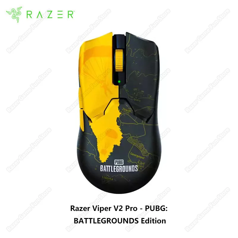 

New Razer Viper V2 Pro PUBG: BATTLEGROUNDS Edition Wireless Esports Mouse 58g Ultra-Lightweight Ultra-Fast 30K Optical Sensor