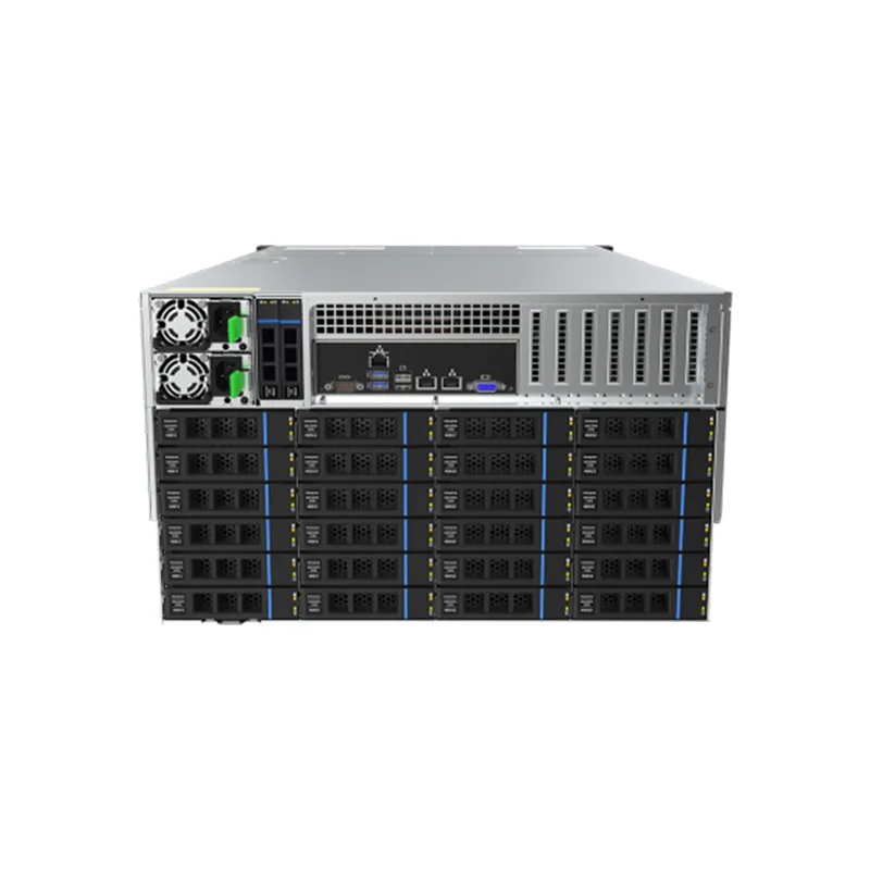 48-Bit 10 Gigabit office network storage, disk array, multi-person shared storage server