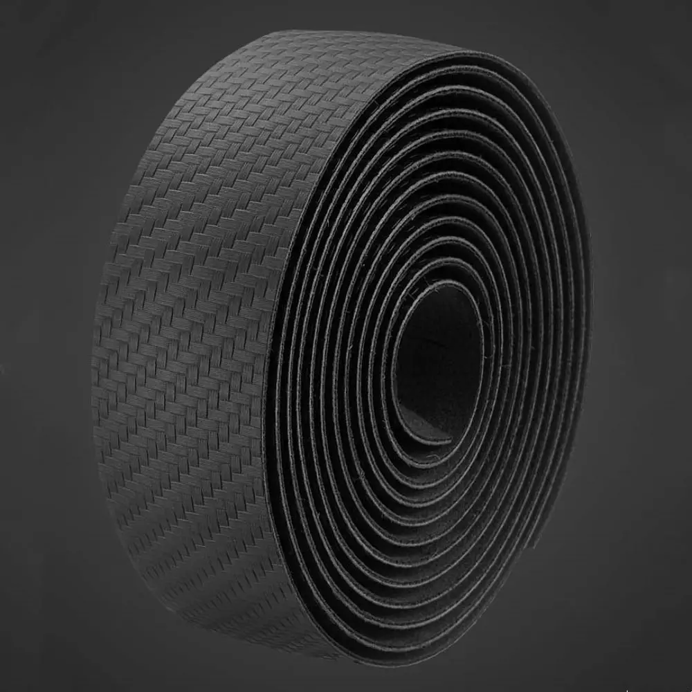Carbon Fiber Bicycle Bar Tape Shockproof Anti-slip Handlebar Band Sweat-absorbing EVA Wrap Bicycle