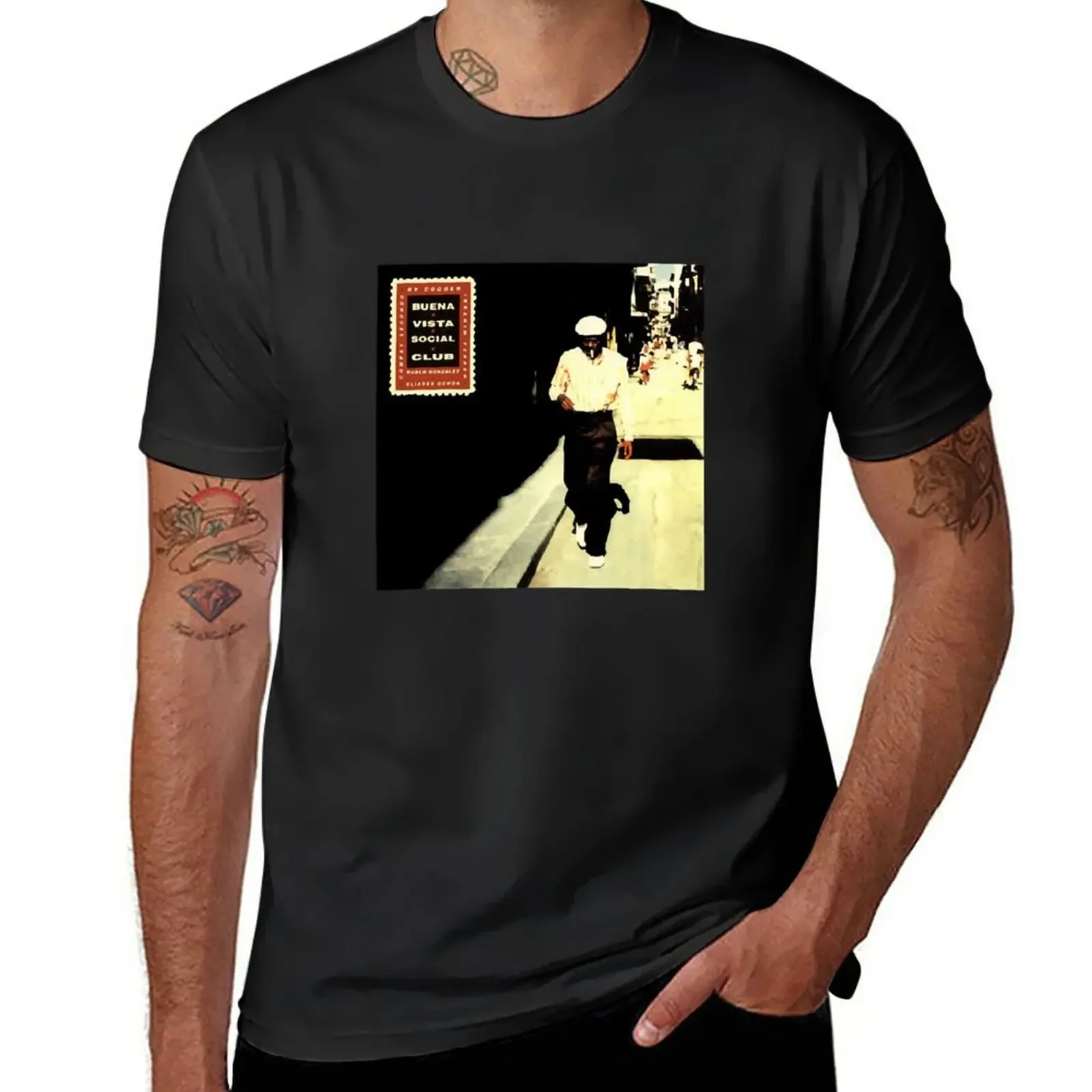 

New Buena vista social club Classic T-Shirt oversizeds plus size clothes tops plain t shirts men