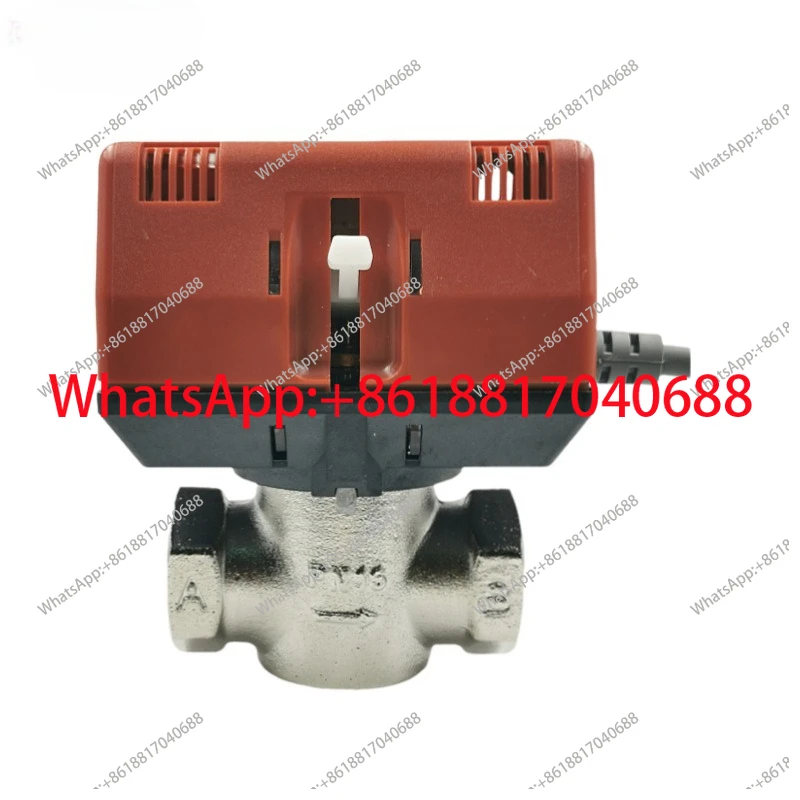 Electric two-way valve for fan coil DN20 solenoid valve 6-point air conditioner supporting electric valve